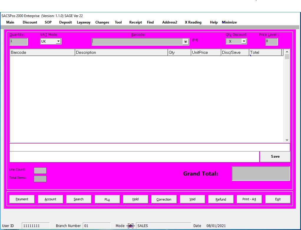 SACS Client