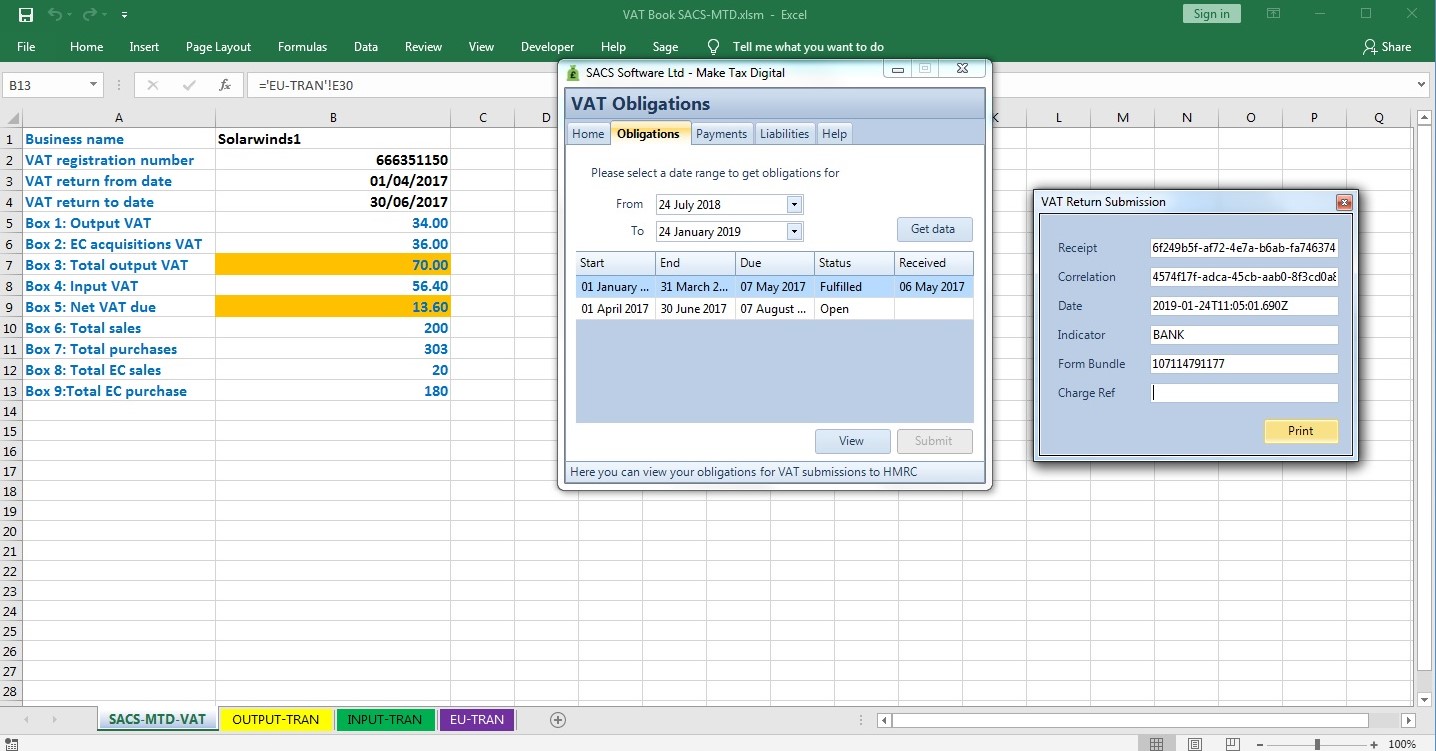 MTD-EXCEL