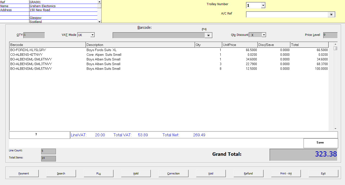 SACS Enterprise Client