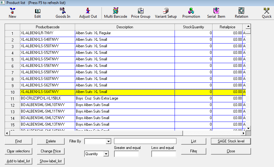 SACS POS Enterprise